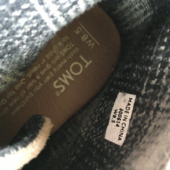 TOMS Desert Taupe Wedge Ankle Booties Shoes Suede Leather‎ Women's Size 8.5 - Picture 4 of 8